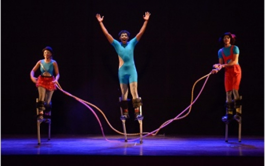 Espetáculo “Grão Circo” faz última apresentação dia 22/09 no Teatro do CUCA